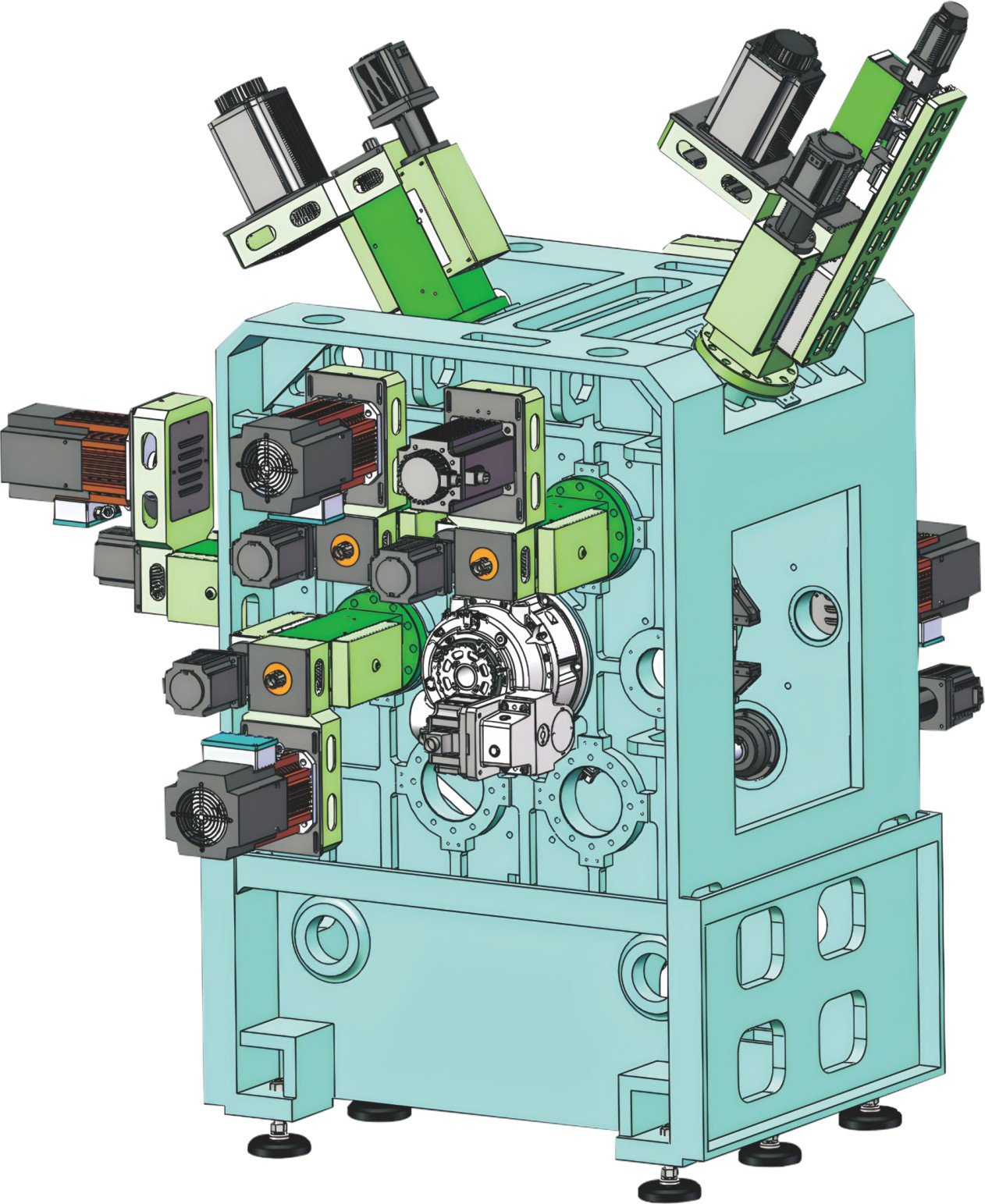 Vertical multi-station combined machine tool - Image 2